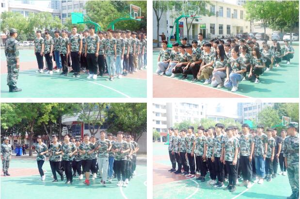 北大青鳥鄭州翔天信鴿啟蒙星軍訓(xùn)匯演