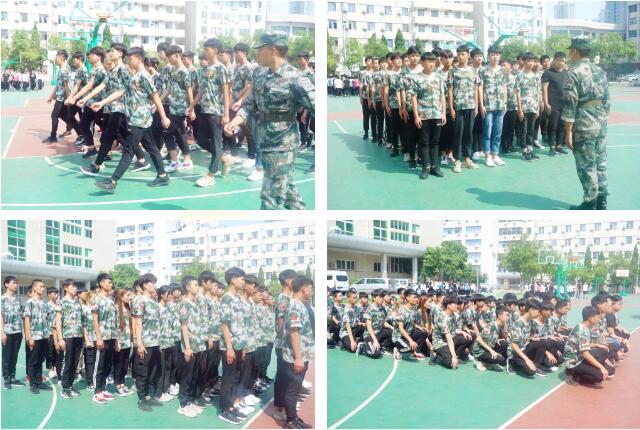 北大青鳥鄭州翔天信鴿啟蒙星軍訓(xùn)匯演