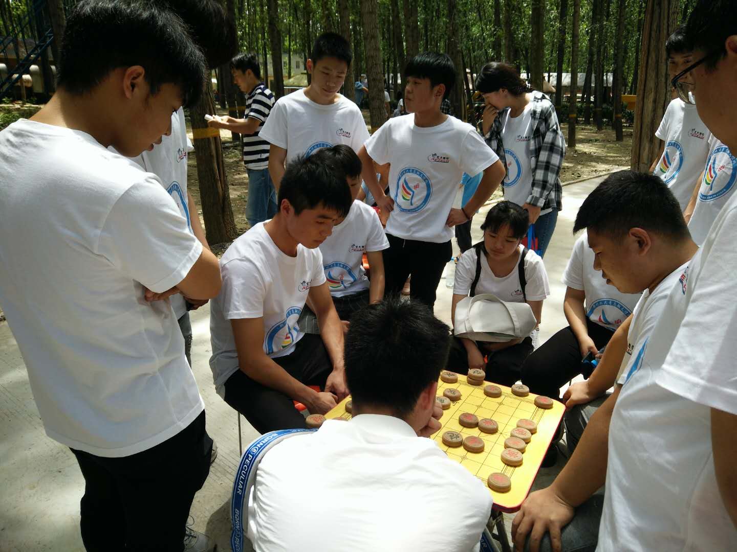 鄭州北大青鳥學社活動，那年今日我們在學社